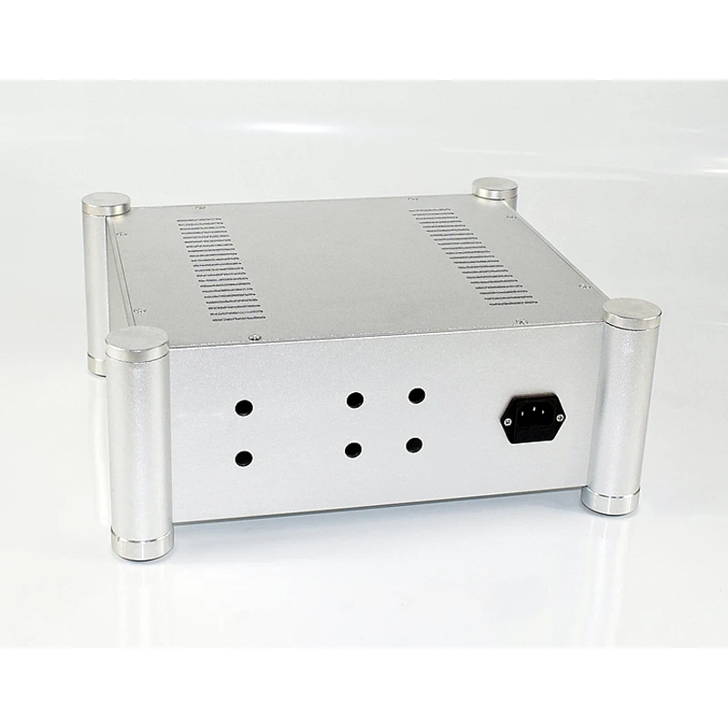 

Vogue 315*355*145MM All Aluminum Preamp Amp Amplifier Chassis Box House DIY Enclosure With Screw Switch Amplifier Case Shell