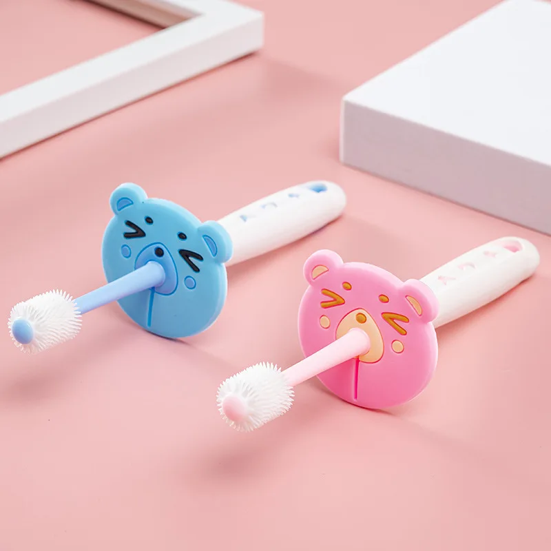 1PC children's training toothbrush cartoon superfine soft baby teeth oral care brushing tool no dead ends
1PC children's training toothbrush cartoon superfine soft baby teeth oral care brushing tool no dead ends