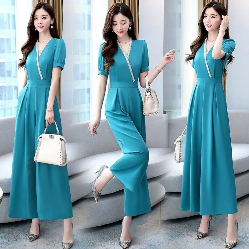 Long Solid Jumpsuits Fashion 2021 New Summer Women Elegant Long Rompers Office Lady Jumpsuit High Quality
Long Solid Jumpsuits Fashion 2021 New Summer Women Elegant Long Rompers Office Lady Jumpsuit High Quality