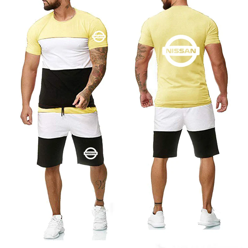 Summer Men's T-Shirt Nissan Car Logo Printed Cotton casual trend High Quality Cotton Men's short sleeve + shorts 2-piece set
Summer Men's T-Shirt Nissan Car Logo Printed Cotton casual trend High Quality Cotton Men's short sleeve + shorts 2-piece set