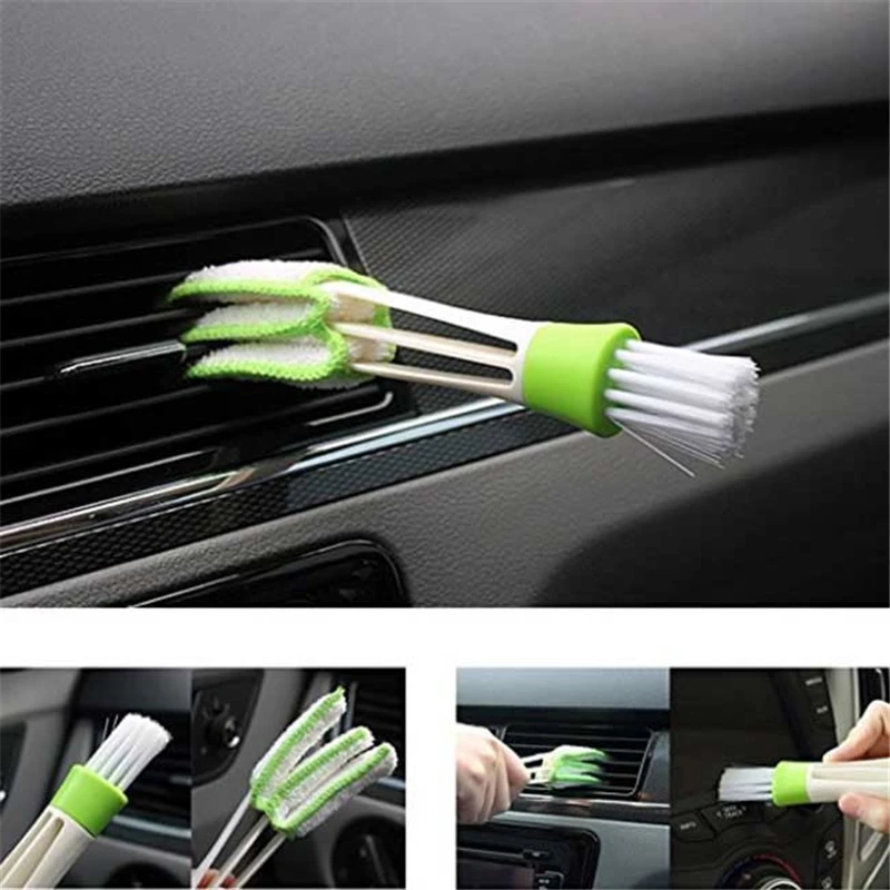 New Car Auto Kit Air Outlet Double-End Cleaning Brush Car Instrument Panel Seams Brush Household Dust Cleaner Kits
New Car Auto Kit Air Outlet Double-End Cleaning Brush Car Instrument Panel Seams Brush Household Dust Cleaner Kits