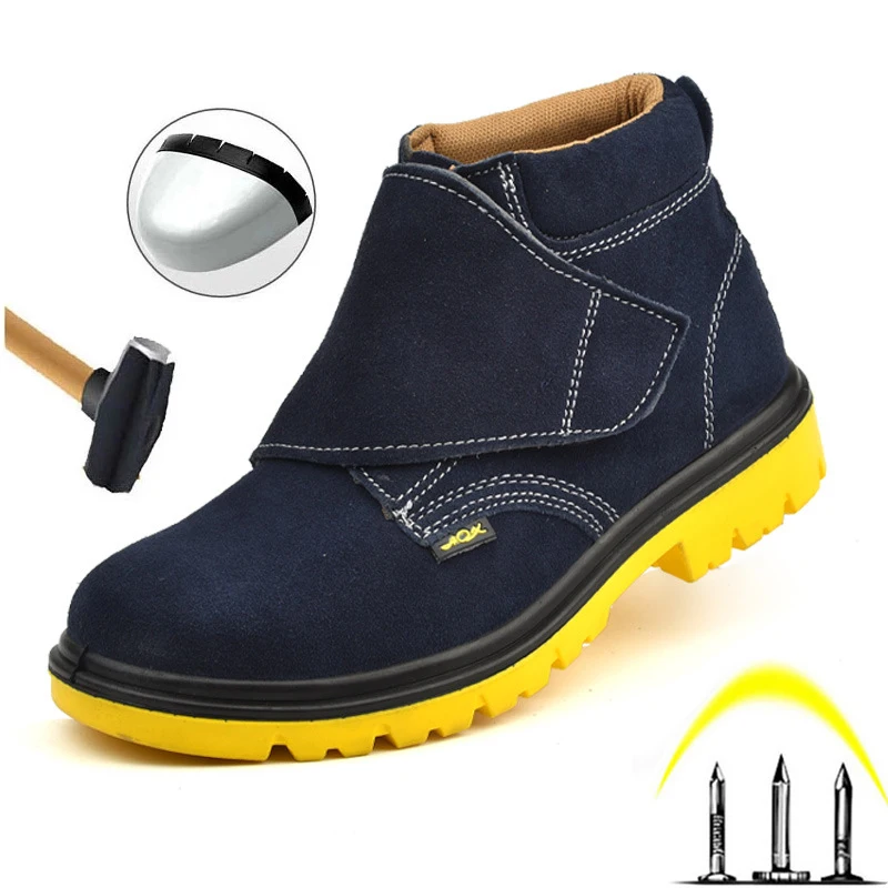 2021 New Anti Smash Stab Safety Shoes Outdoor Protective Men's Boots Indestructible Work Boots Welding Shoes
2021 New Anti Smash Stab Safety Shoes Outdoor Protective Men's Boots Indestructible Work Boots Welding Shoes