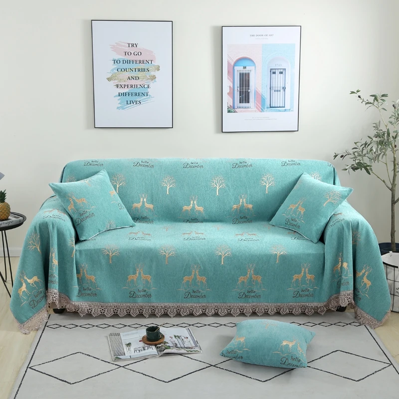 Nordic Elk Prints Sofa Towel Washable Furniture Protector Sofa Towel Chenille Jacquard Sofa Slipcover Decorative Sofa Cover
Nordic Elk Prints Sofa Towel Washable Furniture Protector Sofa Towel Chenille Jacquard Sofa Slipcover Decorative Sofa Cover