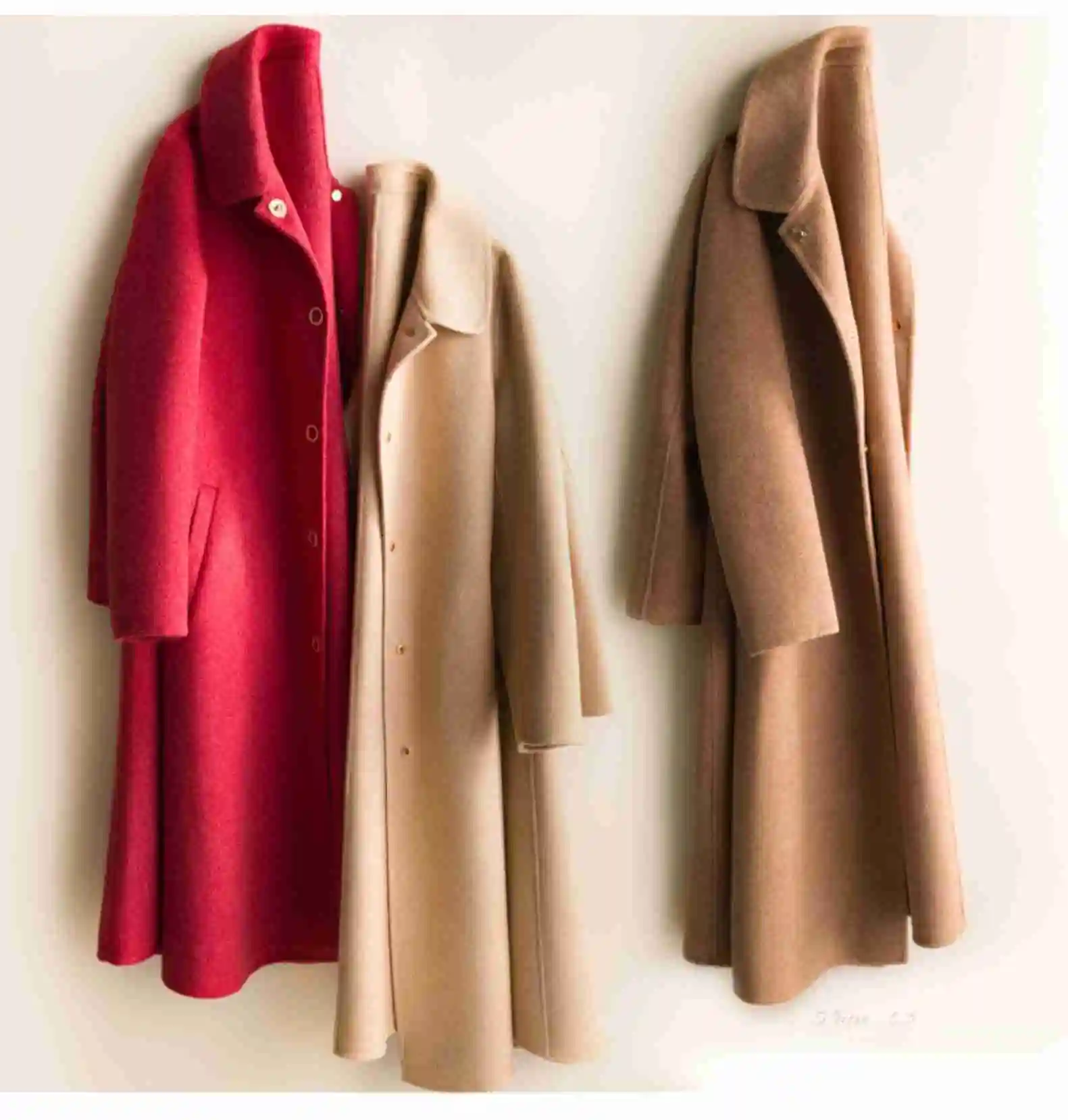 Autumn Genuine Wool Coat for Women Double-faced Woolen Coats Spring Fashion Black Long Jacket Abrigos Mujer Invierno Gmm191
Autumn Genuine Wool Coat for Women Double-faced Woolen Coats Spring Fashion Black Long Jacket Abrigos Mujer Invierno Gmm191