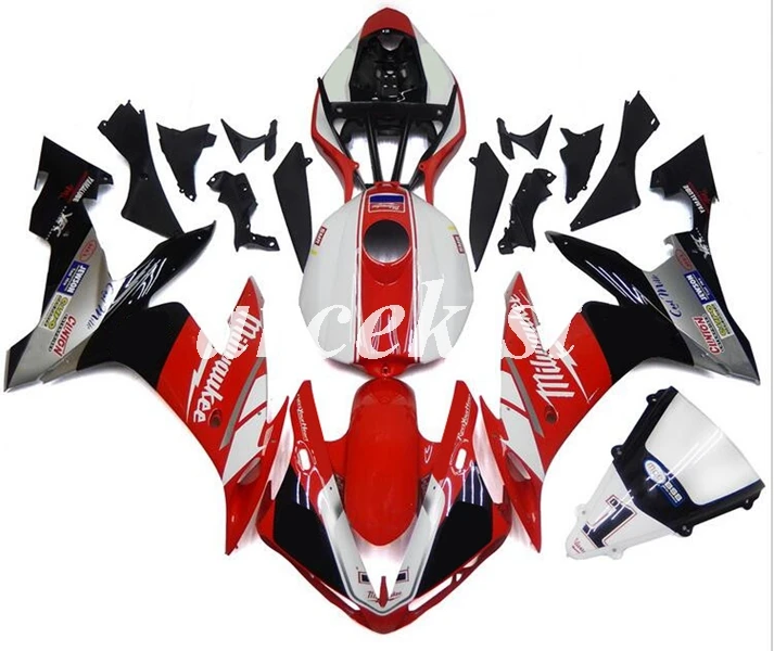 Новый ABS литья под давлением мотоцикл обтекатели комплект подходит для YAMAHA YZF-R1 2004 2005 2006 R1 04 05 06 тела набор красный
Новый ABS литья под давлением мотоцикл обтекатели комплект подходит для YAMAHA YZF-R1 2004 2005 2006 R1 04 05 06 тела набор красный