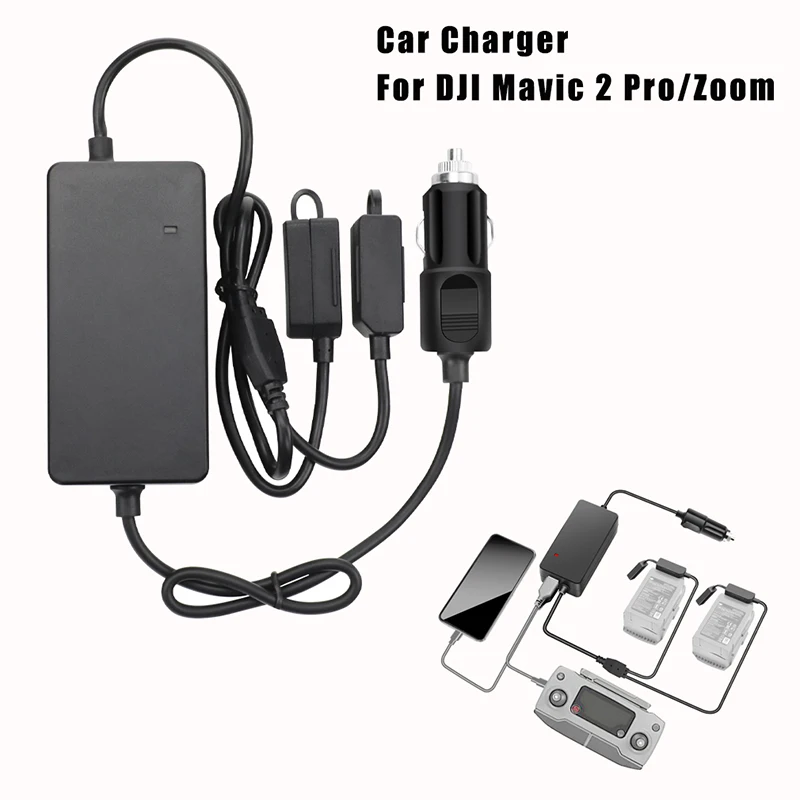 For DJI Mavic 2 Pro Zoom Battery Car Charger Remote Control Charger Fast Charging High Double Current Travel Charging Manager
For DJI Mavic 2 Pro Zoom Battery Car Charger Remote Control Charger Fast Charging High Double Current Travel Charging Manager