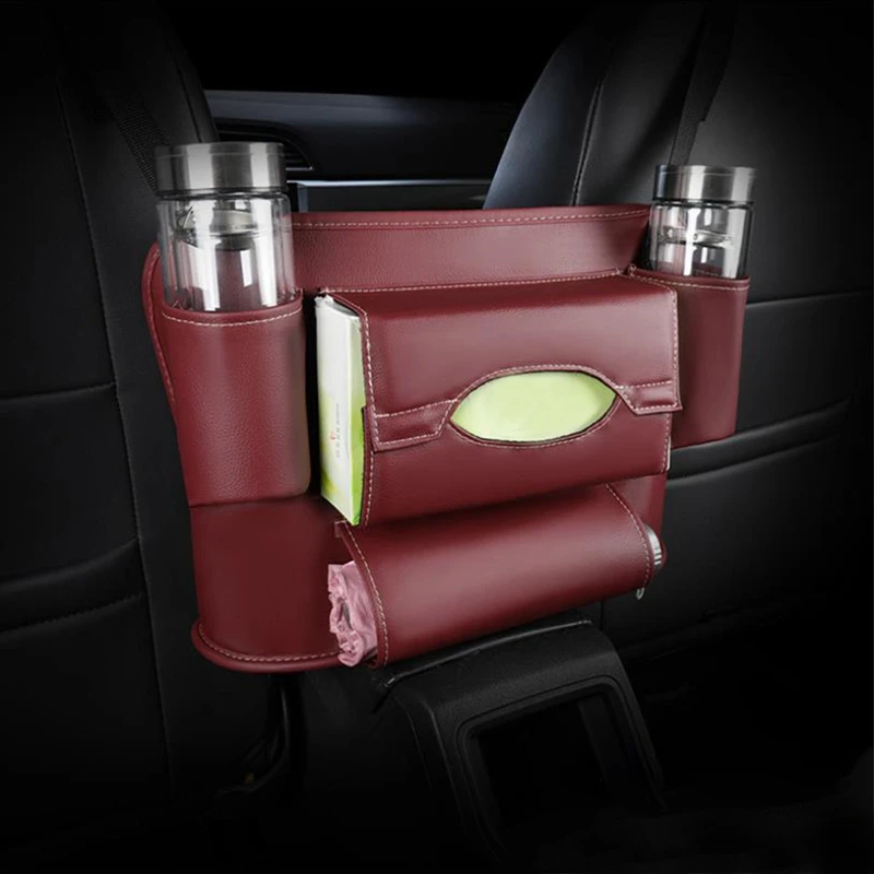 Multifunction PU Leather Car Storage Handbag Auto Seat Back Organizer Tissue Cup Pocket Car Interior Accessories
Multifunction PU Leather Car Storage Handbag Auto Seat Back Organizer Tissue Cup Pocket Car Interior Accessories