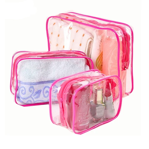 Travel Transparent Cosmetic Bag PVC Women Zipper Clear Makeup Bags Beauty Case Make Up Organizer Storage Bath Toiletry Wash Bag
Travel Transparent Cosmetic Bag PVC Women Zipper Clear Makeup Bags Beauty Case Make Up Organizer Storage Bath Toiletry Wash Bag