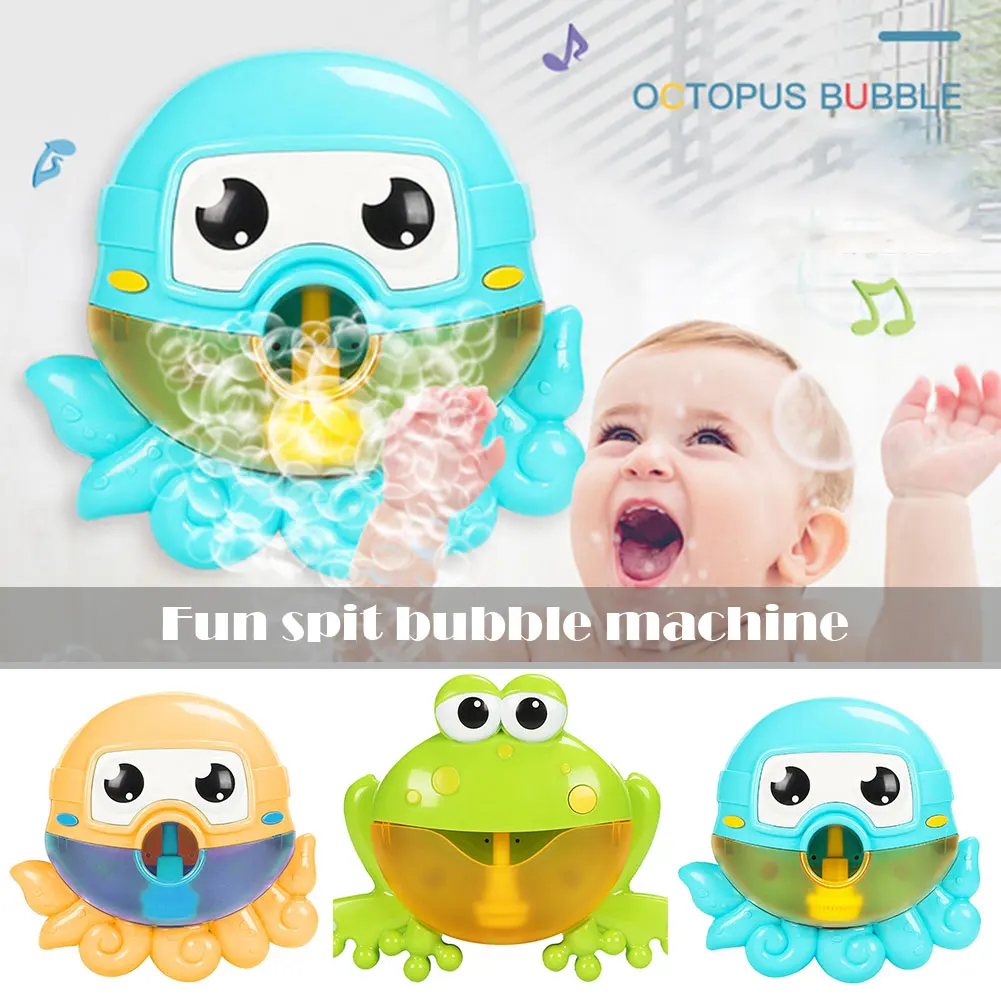 Frog Bubble Machine 12 Songs Musical Bubble Maker Baby Children Bath Shower Toys
Frog Bubble Machine 12 Songs Musical Bubble Maker Baby Children Bath Shower Toys