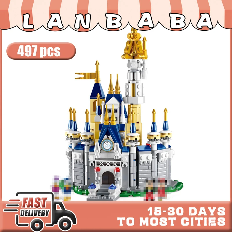 LANBABA Castle Palaces Assembly Building Blocks Model Bricks Construction Set for Children
LANBABA Castle Palaces Assembly Building Blocks Model Bricks Construction Set for Children