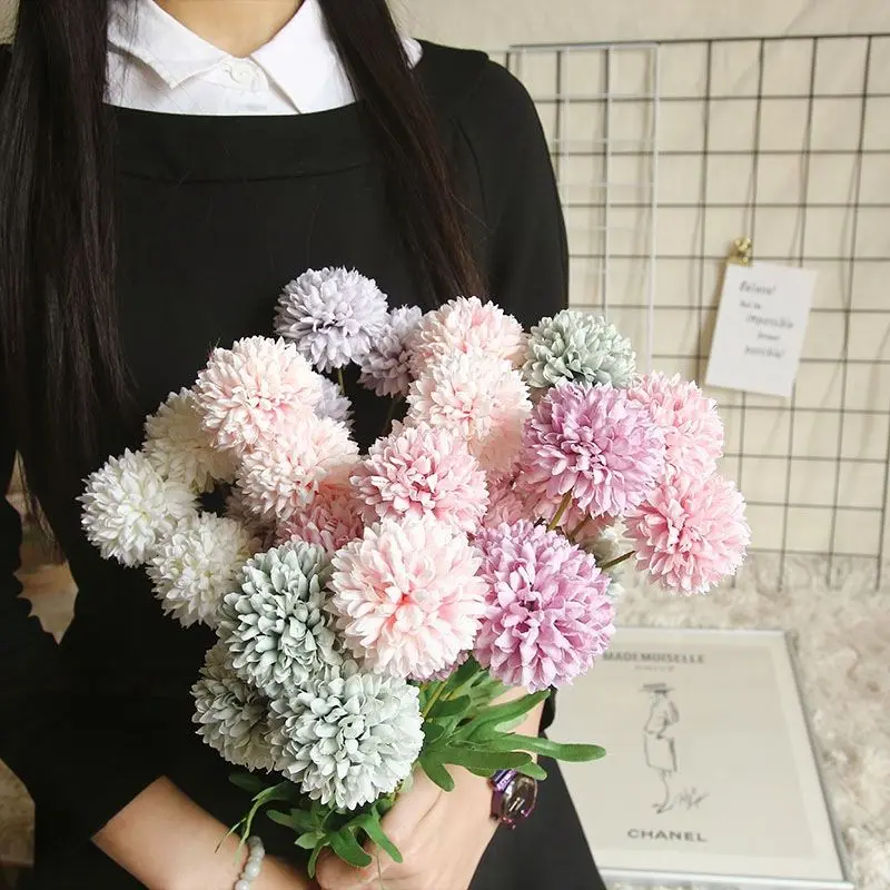 1/3/5PcsBunch Artificial Flower Bouquet Silk Dandelion Flower Ball Fake Flowers DIY Home Widding Decoration Valentines Day Gifts
1/3/5PcsBunch Artificial Flower Bouquet Silk Dandelion Flower Ball Fake Flowers DIY Home Widding Decoration Valentines Day Gifts