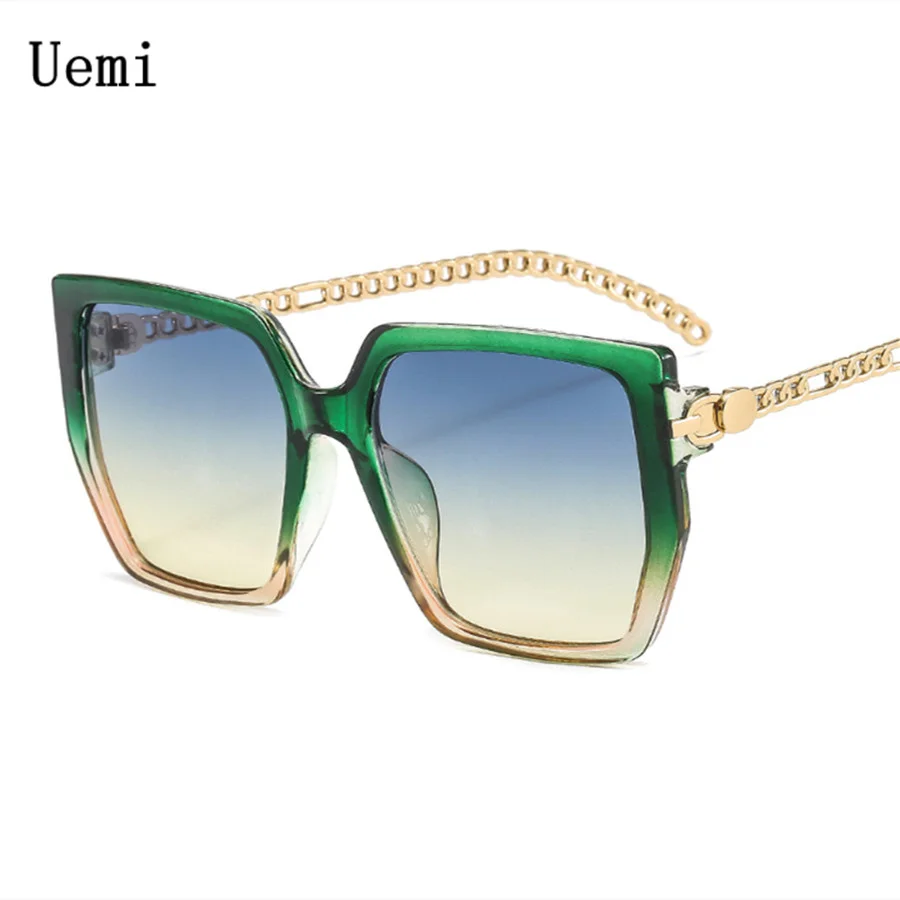 Colorblock Square Sunglasses Chain Frame Women Men Designer Luxury Feminine Fashion Oversized Vintage Eyeglasses UV400
Colorblock Square Sunglasses Chain Frame Women Men Designer Luxury Feminine Fashion Oversized Vintage Eyeglasses UV400