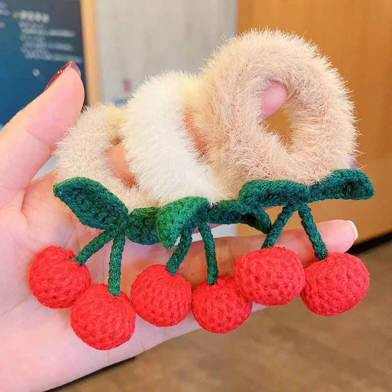 2021 New Girls Plush Cherry Hair Tie Does Not Hurt Hair Good Elasticity Little Girl Hair Accessories Head Rope Hair Clip
2021 New Girls Plush Cherry Hair Tie Does Not Hurt Hair Good Elasticity Little Girl Hair Accessories Head Rope Hair Clip