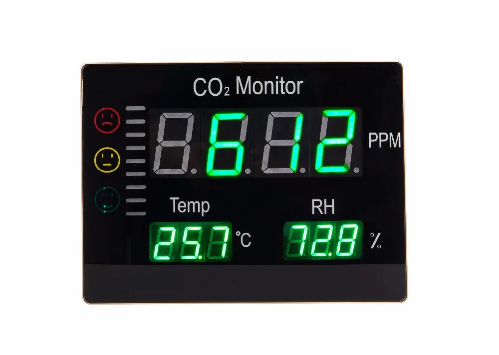 BEST SELLING Wall mounted portable LED display HT-2008 multifunctional air quality monitor/CO2 & Humidity monitor 
BEST SELLING Wall mounted portable LED display HT-2008 multifunctional air quality monitor/CO2 & Humidity monitor