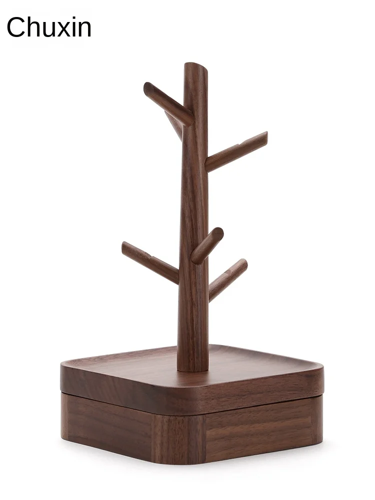 Bottom elevation solid wood jewelry box wooden Princess jewelry display stand European style jewelry storage box large capacity
Bottom elevation solid wood jewelry box wooden Princess jewelry display stand European style jewelry storage box large capacity