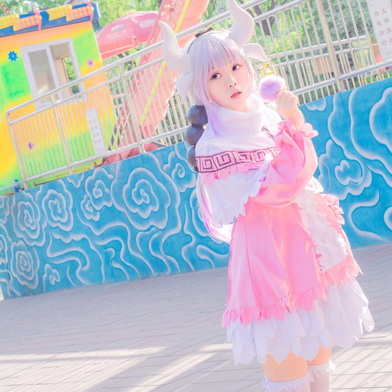 Adult Women Miss Kobayashi'S Dragon Maid Kanna Cosplay Women'S Cos Wear Maid COS Cosplay Costume
Adult Women Miss Kobayashi'S Dragon Maid Kanna Cosplay Women'S Cos Wear Maid COS Cosplay Costume