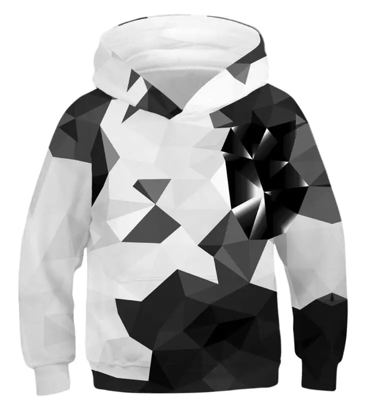 Children's Sports Hoodies Black/White 3D Print Kids Sweatshirts Junior Child Long Sleeve Pullover 4-13y Boy/Girl Hooded Sweaters
Children's Sports Hoodies Black/White 3D Print Kids Sweatshirts Junior Child Long Sleeve Pullover 4-13y Boy/Girl Hooded Sweaters