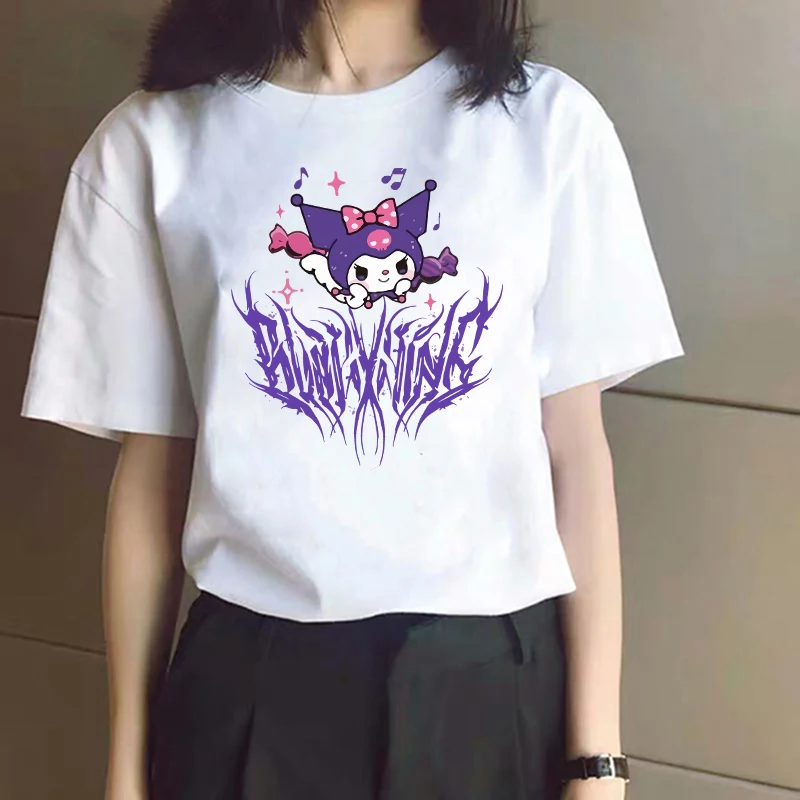 Cartoon T-shirt Animated Short Sleeve Cotton Top Versatile Clothing Girly Style Little Devil Fashion Elements Casual T-shirt
Cartoon T-shirt Animated Short Sleeve Cotton Top Versatile Clothing Girly Style Little Devil Fashion Elements Casual T-shirt