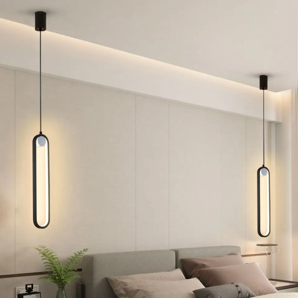 LED bedroom bedside Ceiling lamp nordic living room wall pendant lights modern home decoration Indoor lighting 
LED bedroom bedside Ceiling lamp nordic living room wall pendant lights modern home decoration Indoor lighting