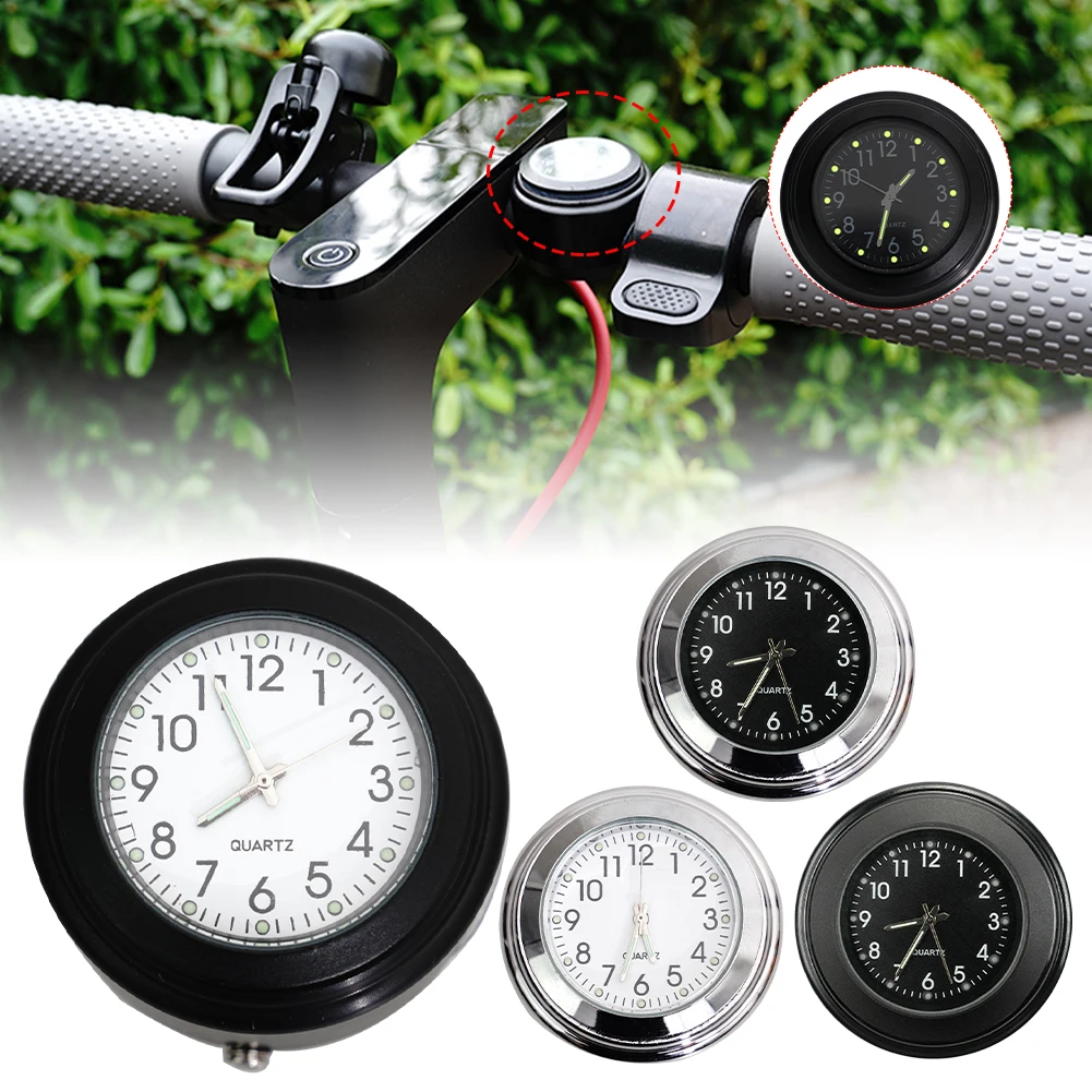 Bike Handlebar Mount Watch Waterproof Chrome Aluminum Luminous Clock For Motorcycle Bike Scooter 22/25mm Handlebar
Bike Handlebar Mount Watch Waterproof Chrome Aluminum Luminous Clock For Motorcycle Bike Scooter 22/25mm Handlebar