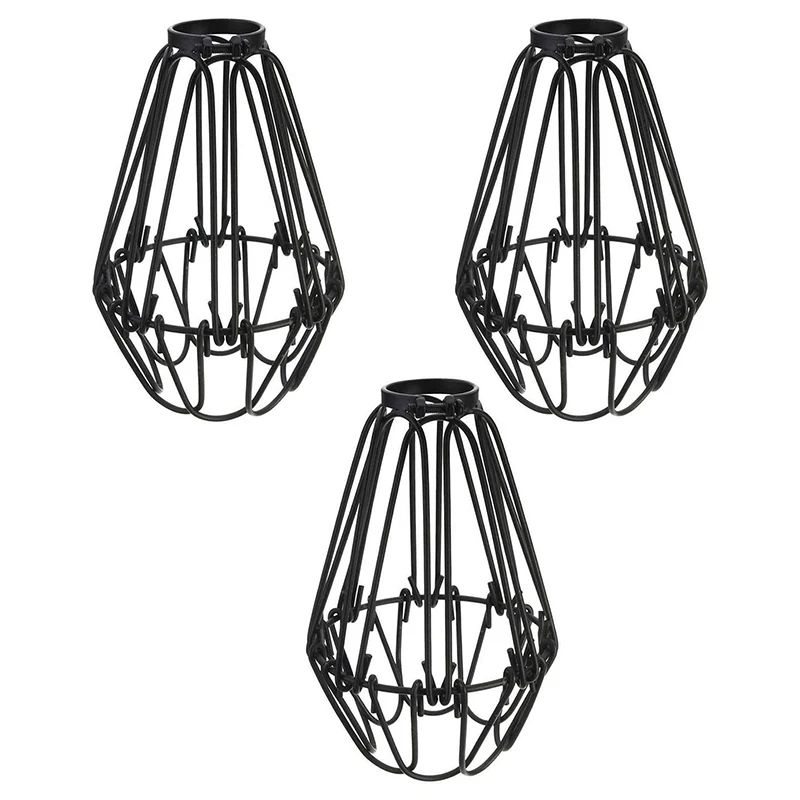 3 шт лампы защитный абажур для клетка потолочный вентилятор и светильник крышки