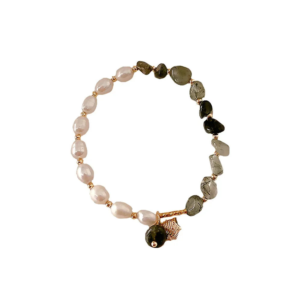 Original Design Crystal Freshwater Pearl Elastic Charm Bracelet Korean Fashion 2021trend Jewelry Gift For Women
Original Design Crystal Freshwater Pearl Elastic Charm Bracelet Korean Fashion 2021trend Jewelry Gift For Women