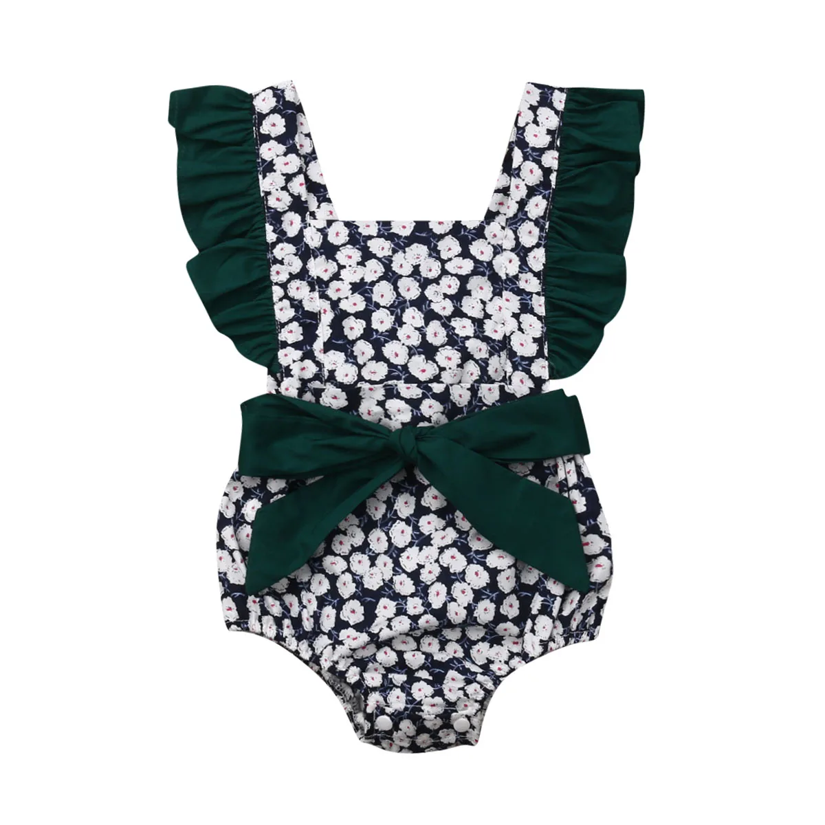 2020 Baby Sunsuit Clothes Bowknot Sash Belt Playsuits Summer Clothing 0-24M Infant Baby Girls Floral Bow Romper Jumpsuit Outfits
2020 Baby Sunsuit Clothes Bowknot Sash Belt Playsuits Summer Clothing 0-24M Infant Baby Girls Floral Bow Romper Jumpsuit Outfits