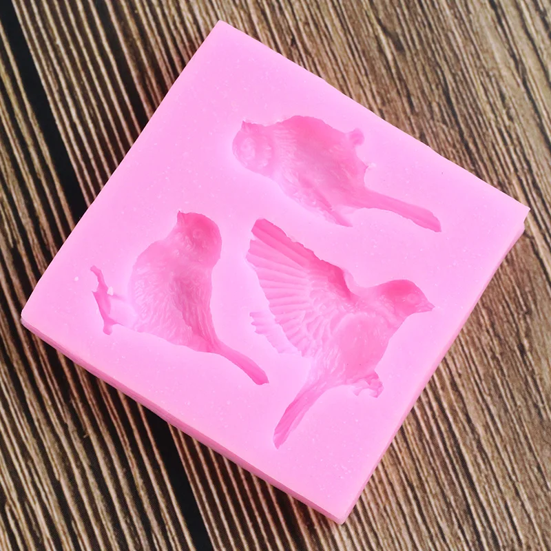 Birds Silicone Mold Fondant Molds DIY Cake Decorating Tools Candy Chocolate Gumpaste Mould Cupcake Baking Resin Clay Soap Mold
Birds Silicone Mold Fondant Molds DIY Cake Decorating Tools Candy Chocolate Gumpaste Mould Cupcake Baking Resin Clay Soap Mold
