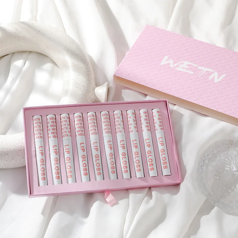 a box of 10 pieces net red same Lip Glaze set matte fog velvet, not easy to stick to cup Lip Gloss
a box of 10 pieces net red same Lip Glaze set matte fog velvet, not easy to stick to cup Lip Gloss