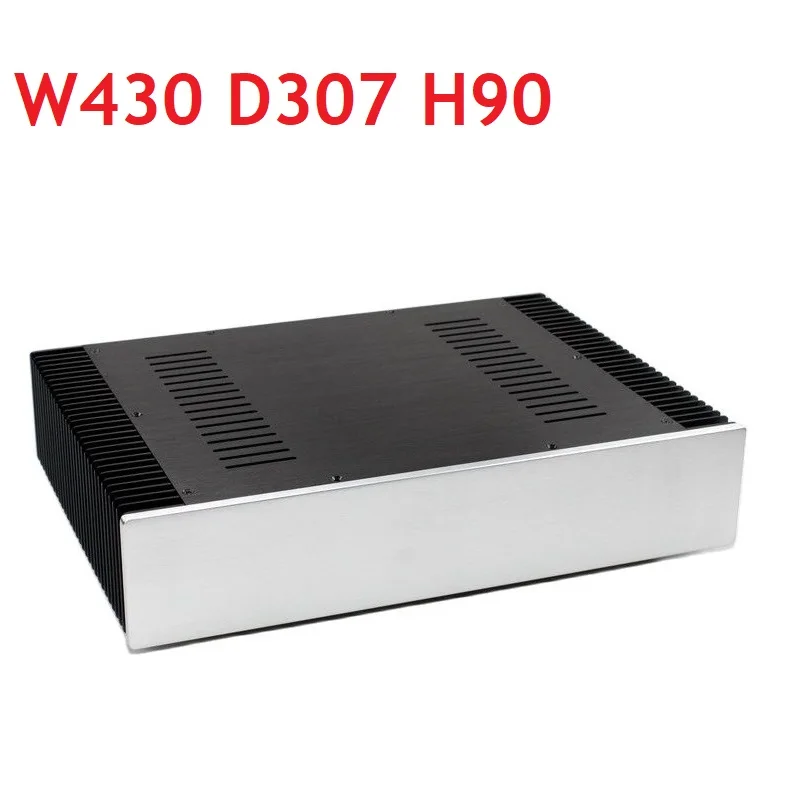 Корпус Преобразователя заднего класса A коробка D307 W430 H90 DAC усилитель чехол алюминиевый корпус источник питания DIY Корпус радиатора
Корпус Преобразователя заднего класса A коробка D307 W430 H90 DAC усилитель чехол алюминиевый корпус источник питания DIY Корпус радиатора