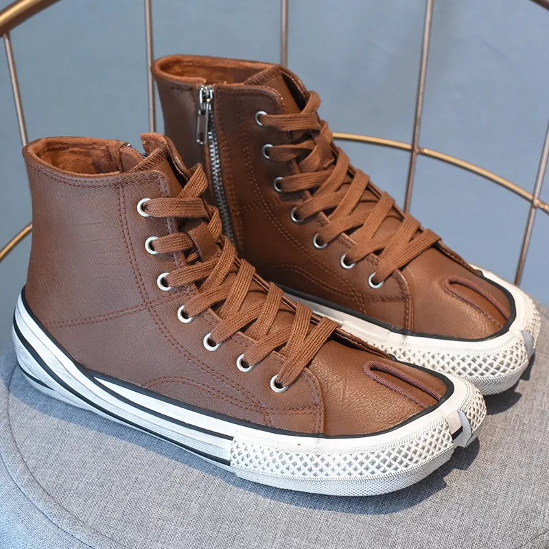 Fall Winter Fashion Womens Brown Casual Shoes High Top Trending Leisure Platform Girls British Daily Street Zapatos 35-39 ERRFC
Fall Winter Fashion Womens Brown Casual Shoes High Top Trending Leisure Platform Girls British Daily Street Zapatos 35-39 ERRFC