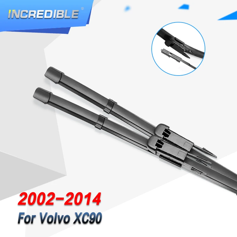 INCREDIBLE Front & Rear Wiper Blades for Volvo XC90 2002 2003 2004 2005 2006 2007 2008 2009 2010 2011 2012 2013 2014
INCREDIBLE Front & Rear Wiper Blades for Volvo XC90 2002 2003 2004 2005 2006 2007 2008 2009 2010 2011 2012 2013 2014