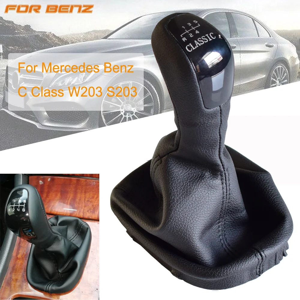 For Mercedes-Benz C Class W203 S203 Elegance Classic Avantgarde Gear Shift Knob Shifter Head Lever Gti Cover Accessories
For Mercedes-Benz C Class W203 S203 Elegance Classic Avantgarde Gear Shift Knob Shifter Head Lever Gti Cover Accessories