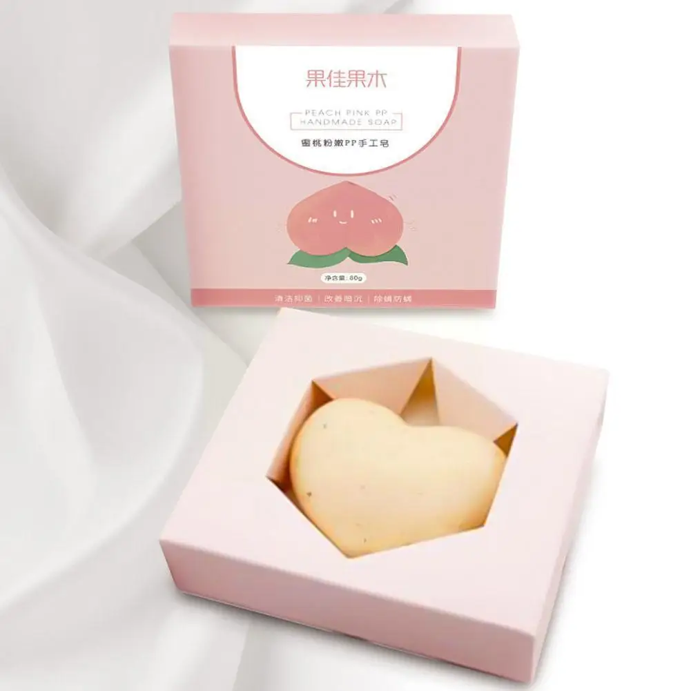 80g Sweet Pink Heart-shaped Peach Whitening Hip Soap Peach Glory Hip Scrub Essence Natural Exfoliating Care Soap Repair Cle K3c8
80g Sweet Pink Heart-shaped Peach Whitening Hip Soap Peach Glory Hip Scrub Essence Natural Exfoliating Care Soap Repair Cle K3c8