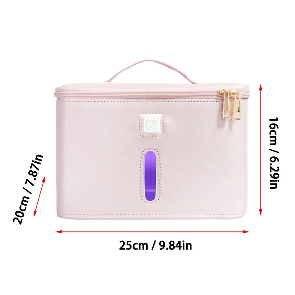 UV Cleaner Light Portable Sterilization Bag For Underwear Disinfection Storage Insulation Odor Removal Ultraviolet For Nail
UV Cleaner Light Portable Sterilization Bag For Underwear Disinfection Storage Insulation Odor Removal Ultraviolet For Nail