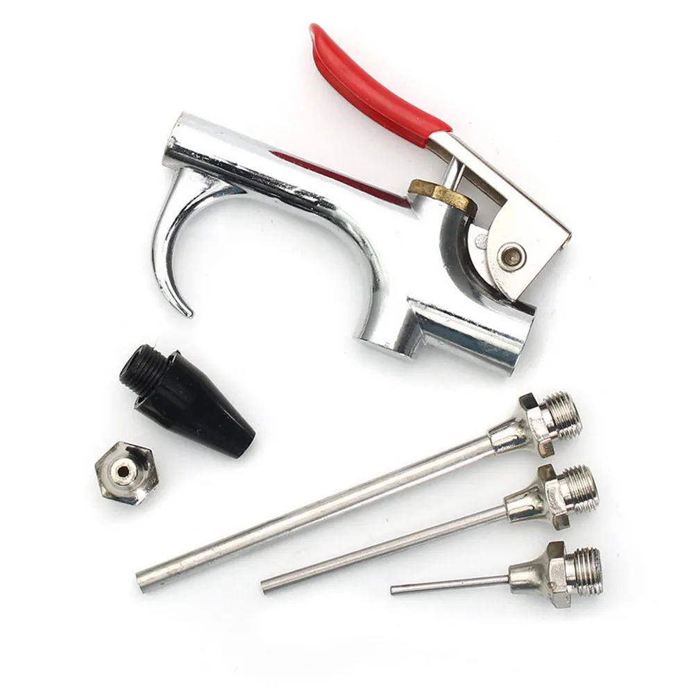 Pneumatic Vacuum Cleaner Air Compressor Blow Gun Metal Tool 5pcs/Set Durable Tool Kit Inflatable Needle Spray Gun
Pneumatic Vacuum Cleaner Air Compressor Blow Gun Metal Tool 5pcs/Set Durable Tool Kit Inflatable Needle Spray Gun
