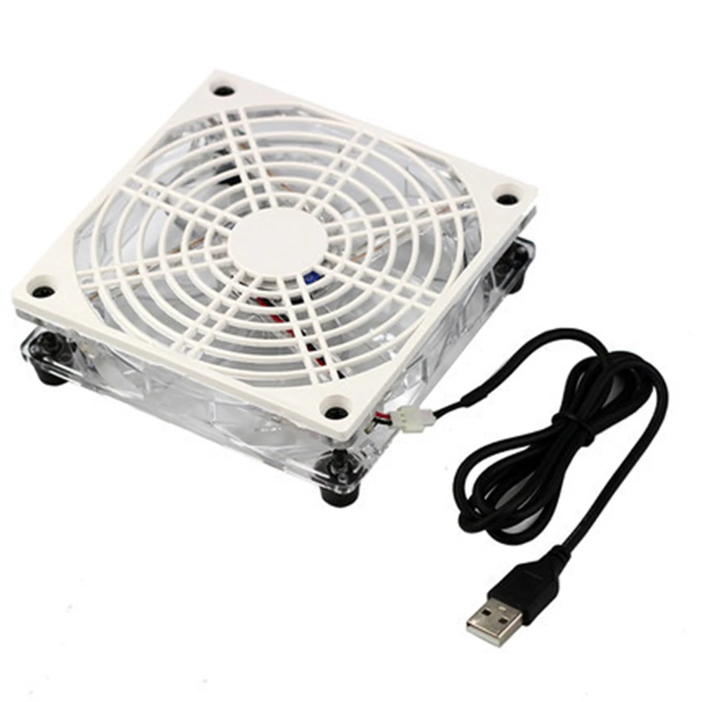 LED Cooling Fan 5V USB Tv Set-Top Box Wifi Router Holder Cooler Heatsink Fan For Pet Box Computer/Pc Radiator
LED Cooling Fan 5V USB Tv Set-Top Box Wifi Router Holder Cooler Heatsink Fan For Pet Box Computer/Pc Radiator