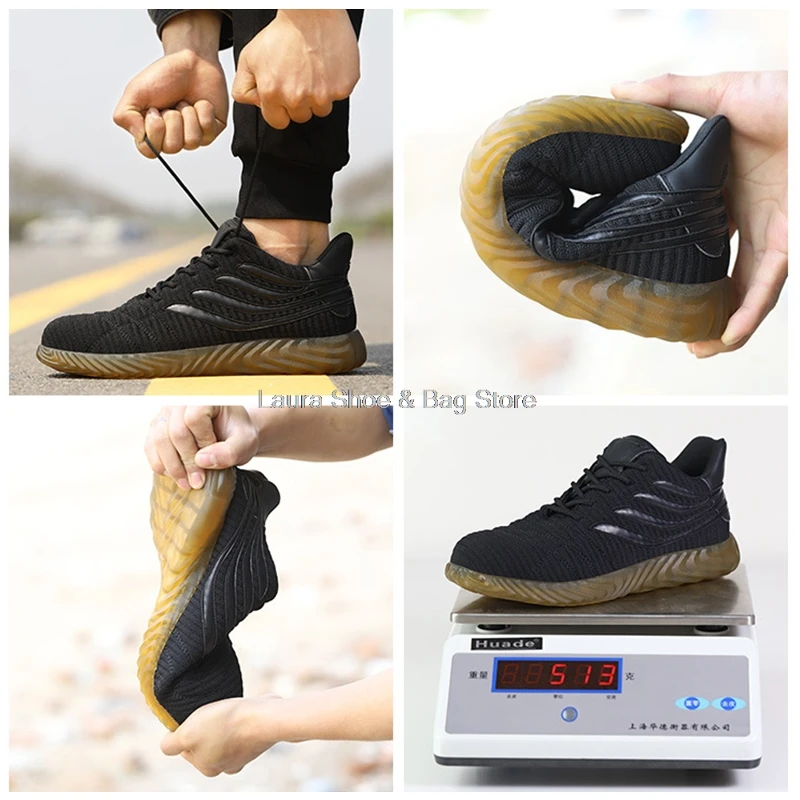 Dropshipping men safety shoes steel toe cap breathable Industry work sneakers for man work safety boots plus size 38-48 security
Dropshipping men safety shoes steel toe cap breathable Industry work sneakers for man work safety boots plus size 38-48 security