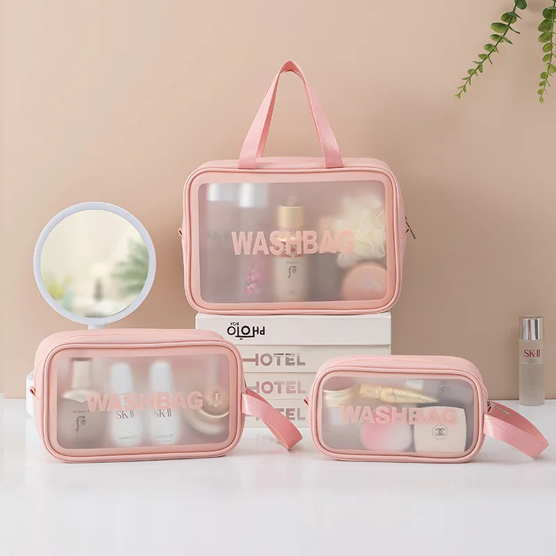 Makeup Storage Bag Women Travel Cosmetic Bag Female Wash Bag PVC Transparent Waterproof Large Capacity Portable Organizer Bag
Makeup Storage Bag Women Travel Cosmetic Bag Female Wash Bag PVC Transparent Waterproof Large Capacity Portable Organizer Bag