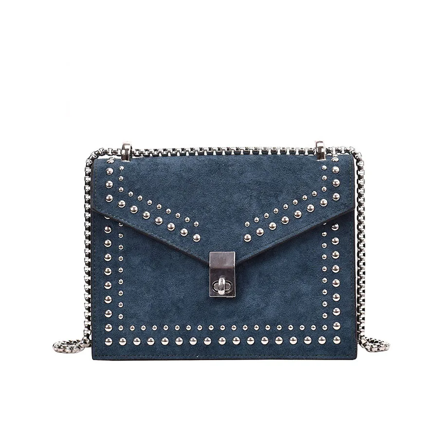 Scrub Leather Small Shoulder Messenger Bags For Women 2020 Chain Rivet Lock Crossbody Bag Female Travel Mini Bags
Scrub Leather Small Shoulder Messenger Bags For Women 2020 Chain Rivet Lock Crossbody Bag Female Travel Mini Bags