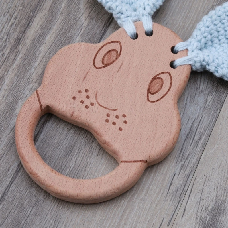 1PC Baby Teether Beech Wooden Rattle Toys Chew Play Gym Montessori Stroller Toy
1PC Baby Teether Beech Wooden Rattle Toys Chew Play Gym Montessori Stroller Toy