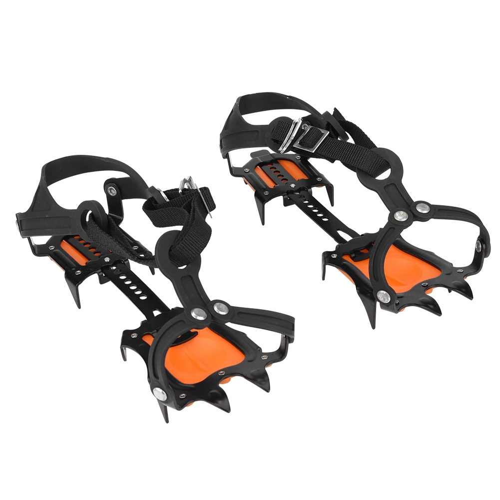 1 Pair 10 Teeth Crampons Non-Slip Ice Snow Climbing Anti-Slip Shoe Covers Spike Cleats Crampons Anti-Slip Overshoes 
1 Pair 10 Teeth Crampons Non-Slip Ice Snow Climbing Anti-Slip Shoe Covers Spike Cleats Crampons Anti-Slip Overshoes