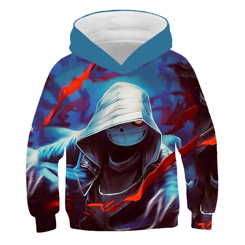 Boys Anime Undertale skull 3D Printed Hoodies Kid Fashion Long Sleeve Hooded Sweatshirt Casual Streetwear Children Clothes
Boys Anime Undertale skull 3D Printed Hoodies Kid Fashion Long Sleeve Hooded Sweatshirt Casual Streetwear Children Clothes
