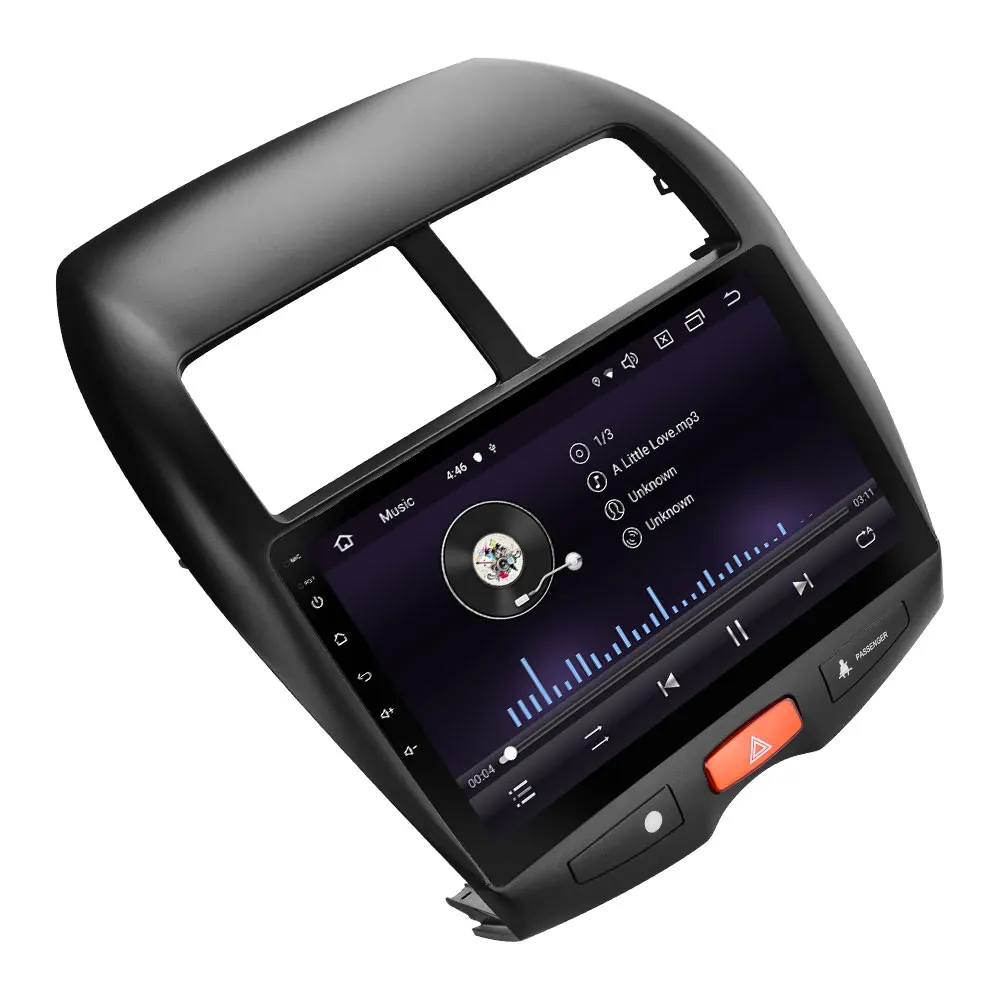 Android 9 Радио Мультимедийный видеоплеер для 2012 CITROEN C4 2010-2015 Mitsubishi ASX Peugeot 4008 10 1 "2 DIN