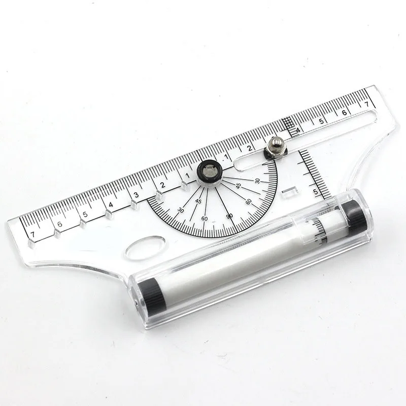 Multifunctional Geometric Rulers Angle And Circle Maker Drawing Geometric Drawing Template Measuring Ruler
Multifunctional Geometric Rulers Angle And Circle Maker Drawing Geometric Drawing Template Measuring Ruler