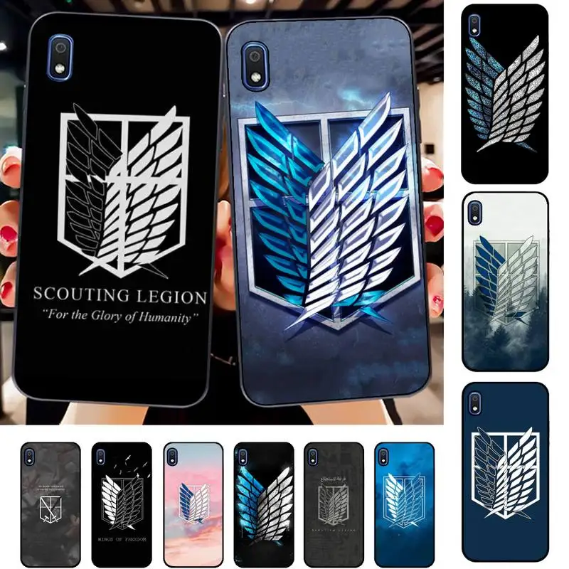 FHNBLJ Attack On Titan Logo Phone Case for Samsung A51 01 50 71 21S 70 31 40 30 10 20 S E 11 91 A7 A8 2018
FHNBLJ Attack On Titan Logo Phone Case for Samsung A51 01 50 71 21S 70 31 40 30 10 20 S E 11 91 A7 A8 2018
