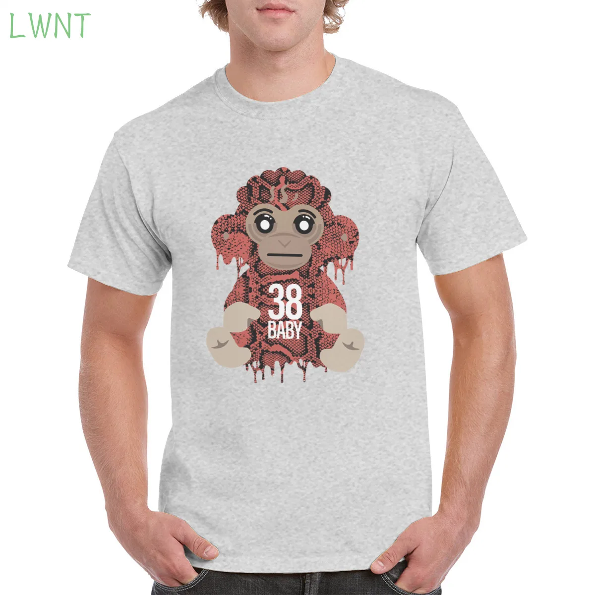 Youngboy Never Broke Again Colorful Monkey pattern t shirt 100% Cotton Harajuku 38 Baby print oversized top women/men's T-Shirts
Youngboy Never Broke Again Colorful Monkey pattern t shirt 100% Cotton Harajuku 38 Baby print oversized top women/men's T-Shirts
