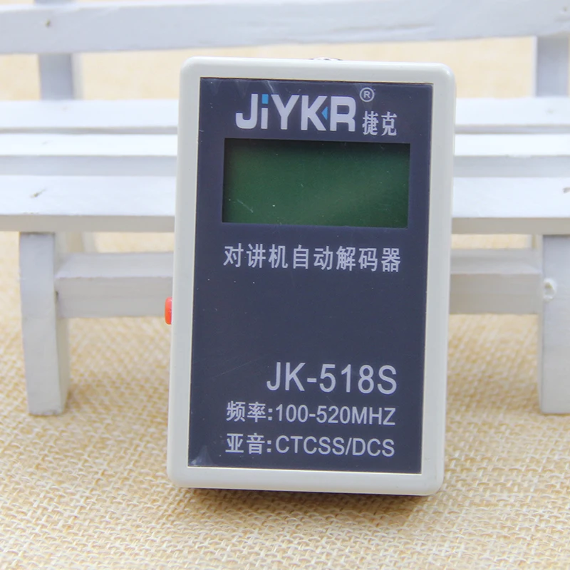 JiYKR Interphone Frequency Detector / Frequency Reader / Frequency Tester 100-520MHz
JiYKR Interphone Frequency Detector / Frequency Reader / Frequency Tester 100-520MHz