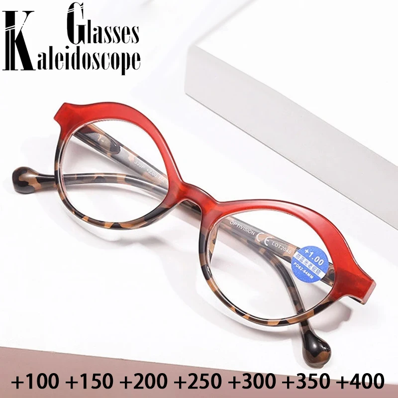 Vintage Oval Reading Glasses Women Men Anti Blue Light Eyeglasses Hyperopia Glass Computer Optical Presbyopic Glasses +1.0 1.5
Vintage Oval Reading Glasses Women Men Anti Blue Light Eyeglasses Hyperopia Glass Computer Optical Presbyopic Glasses +1.0 1.5