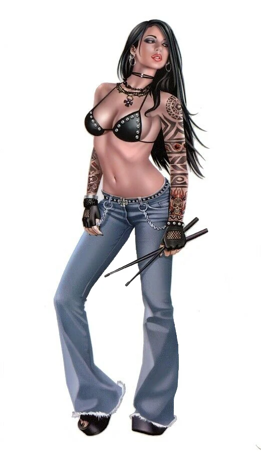 Inked Drummer Pin Up Girl Exotica Tattooed Babe Stickers Mancave Drum Decals
Inked Drummer Pin Up Girl Exotica Tattooed Babe Stickers Mancave Drum Decals